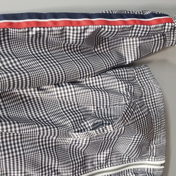 Empyre Clothing NWOT Checkered Hooded Windbreaker Jacket, Small - Picture 4 of 8